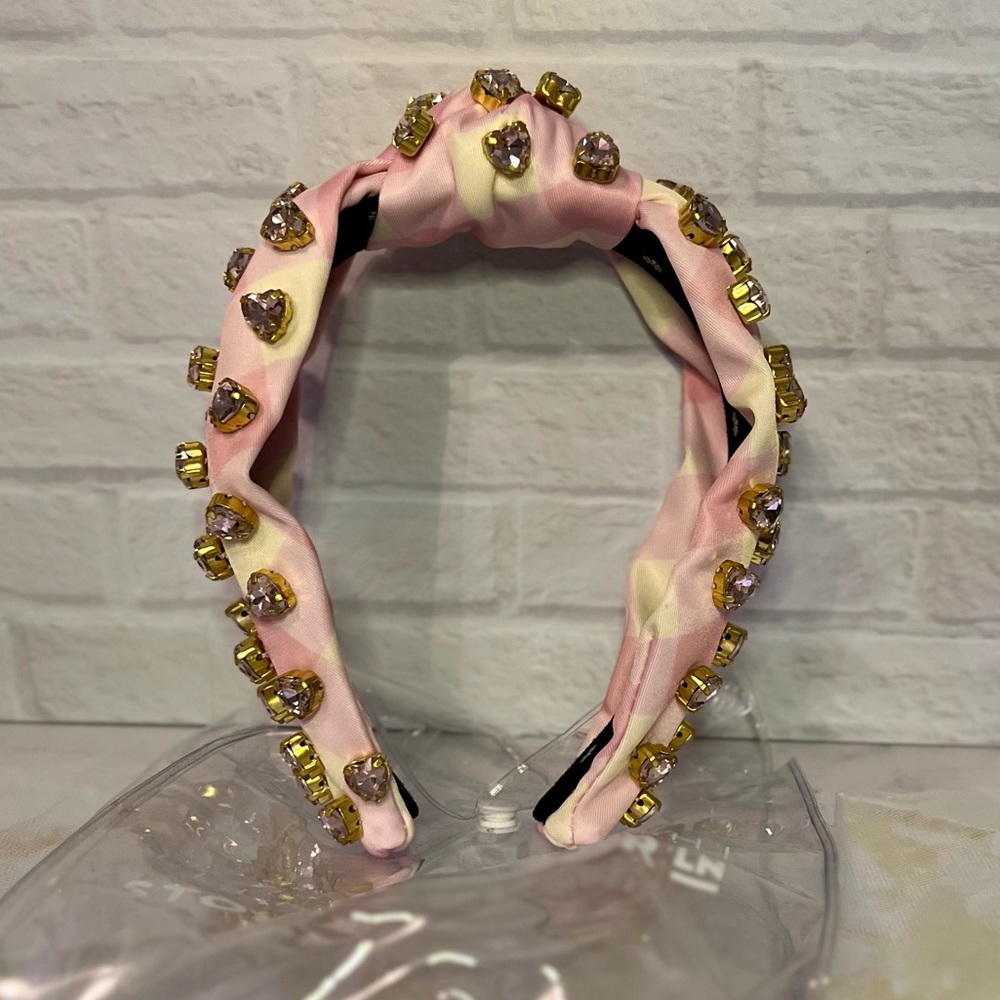 Stoney Clover Lane x Lele Sadoughi Pastel Picnic Watermelon Headband